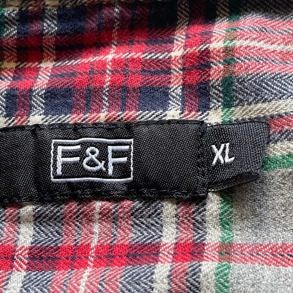 F & F Striped Button Down Sz XL - Picture 8 of 9